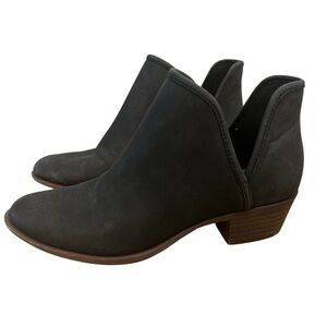 Lucky Brand Black Ankle Booties